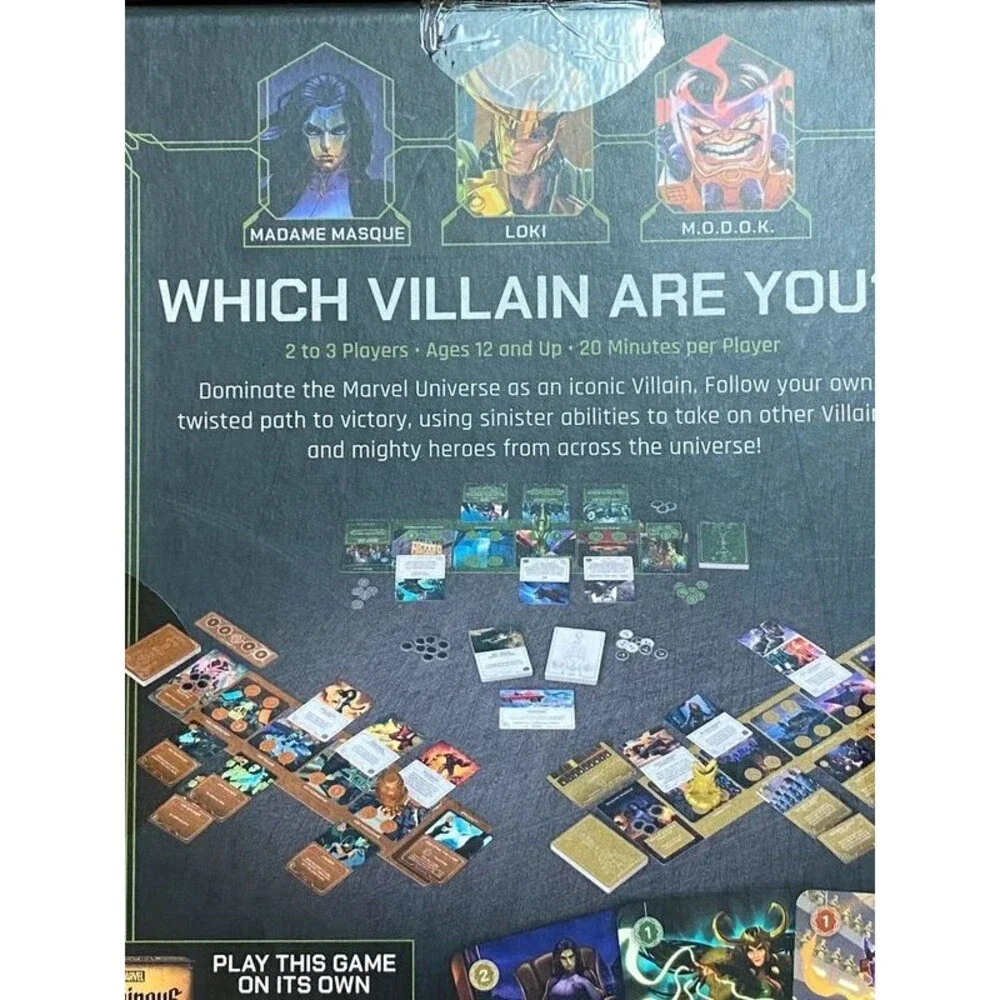Marvel Villainous Mischief and Malice Board Game Ravensburger Loki New Sealed